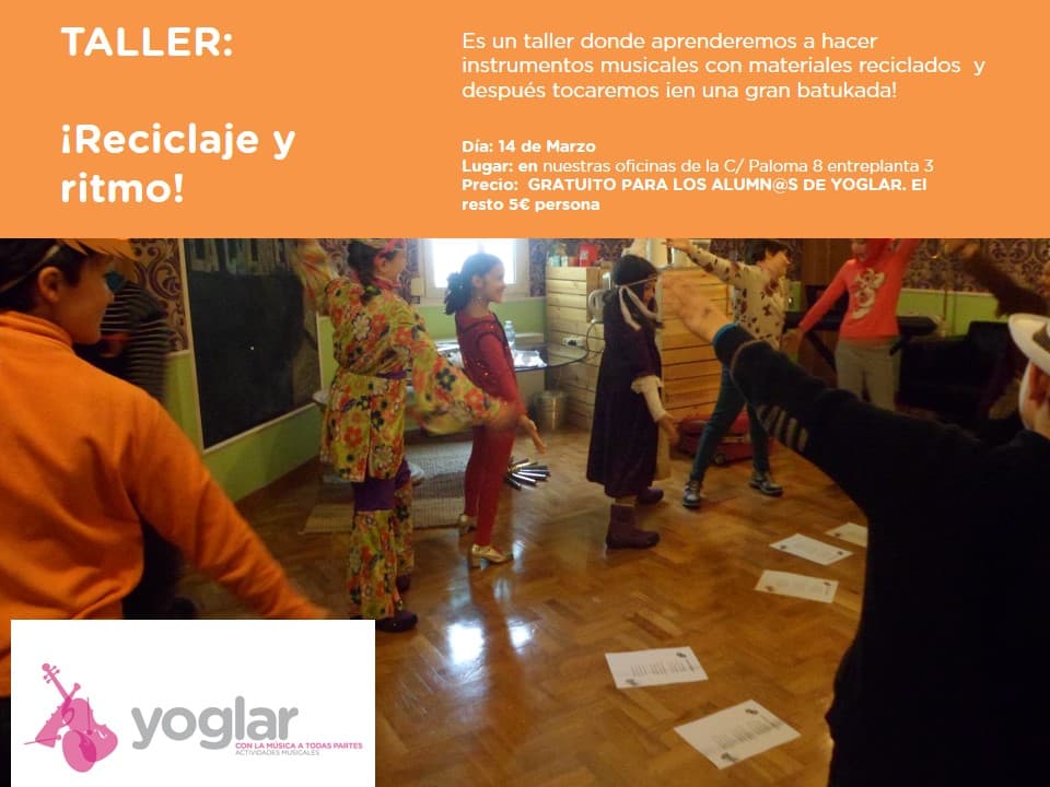 Taller Reciclaje Y Ritmo
